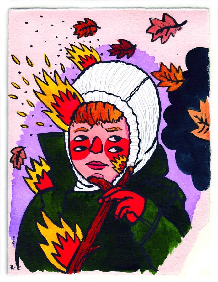 Una narración ilustrada de su infancia y juventud jalonada por los demonios de la depresión y el antídoto de un hijo