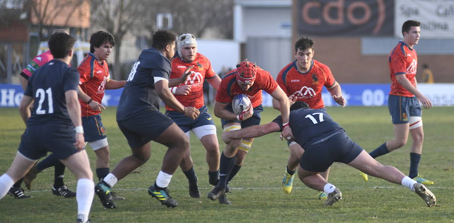 Fotos: Partido de rugby entre España y Francia en Valladolid