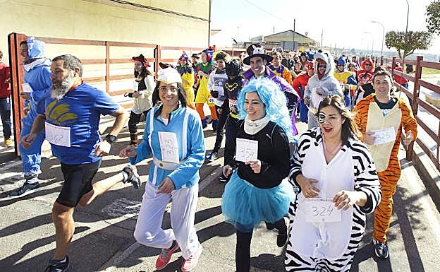 Una de las pruebas disputadas durante la mañana de ayer en el cross. 