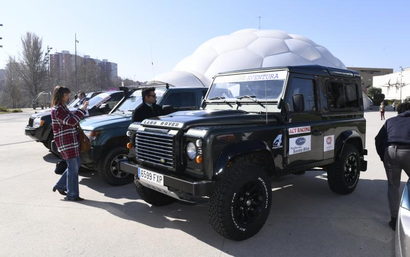 Una docena de vehículos 4x4 participa desde mañana en el Raid Valladolid-Marruecos que lleva medicinas a un hospital