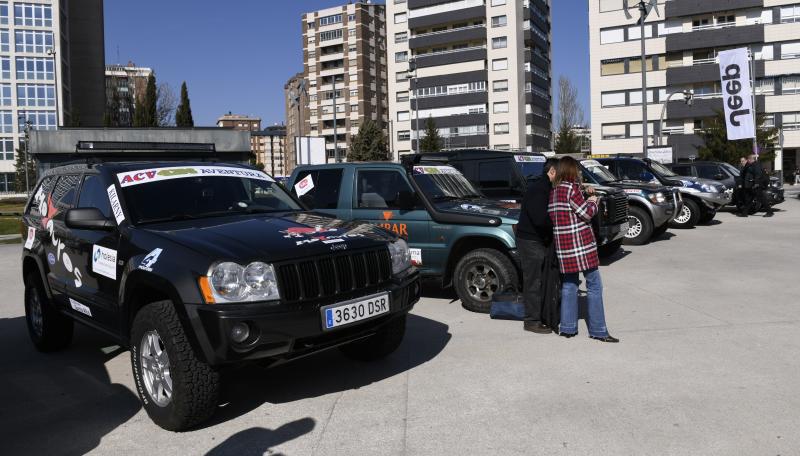 Una docena de vehículos 4x4 participa desde mañana en el Raid Valladolid-Marruecos que lleva medicinas a un hospital