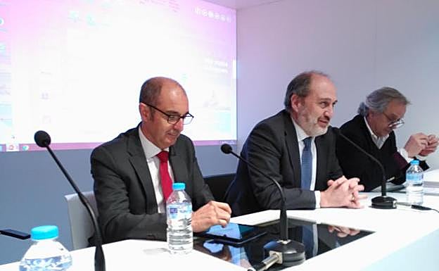 Pedro Pisonero, Javier Cantera y Hilario Alfaro. 