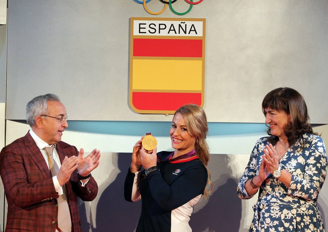 En aquella competición olímpica la halterófila leonesa acabó en cuarta posición, rozando el podio | Pero, años después, las tres deportistas que le precedían fueron descalificadas, por lo que fue proclamada campeona