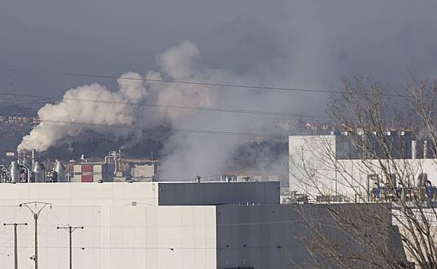 Polígono El Arenal, en Santovenia de Pisuerga. 