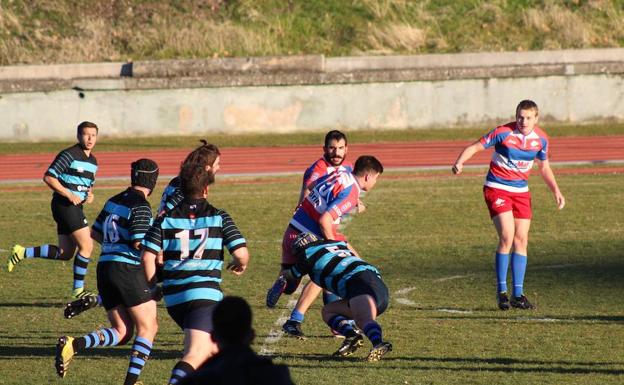 Momento del partido disputado por el BigMat Tabanera Lobos.