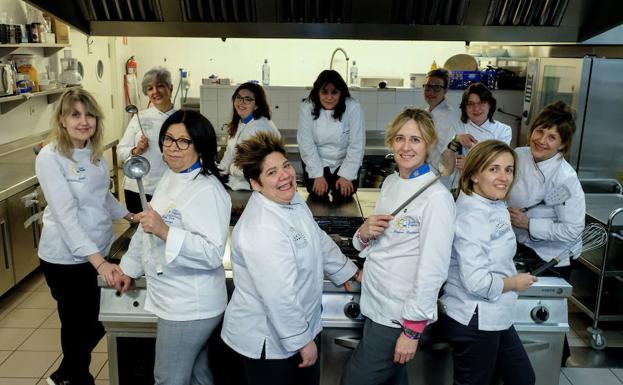 Distintas cocineras y hosteleras reunidas por Degusta Castilla y León. 