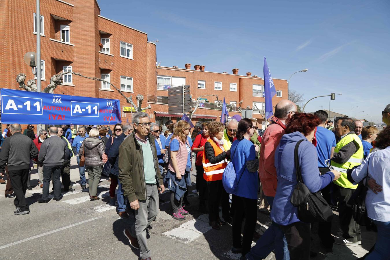 La próxima movilización será el 31 de marzo cuando A-11 Pasos se sumará a la manifestación que se celebrará en Madrid bajo el lema 'La revuelta de la España vacía'