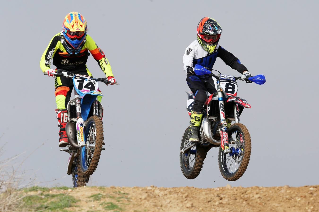 Fotos: Campeonato de Motocross de Castilla y León en la localidad vallisoletana de Rueda