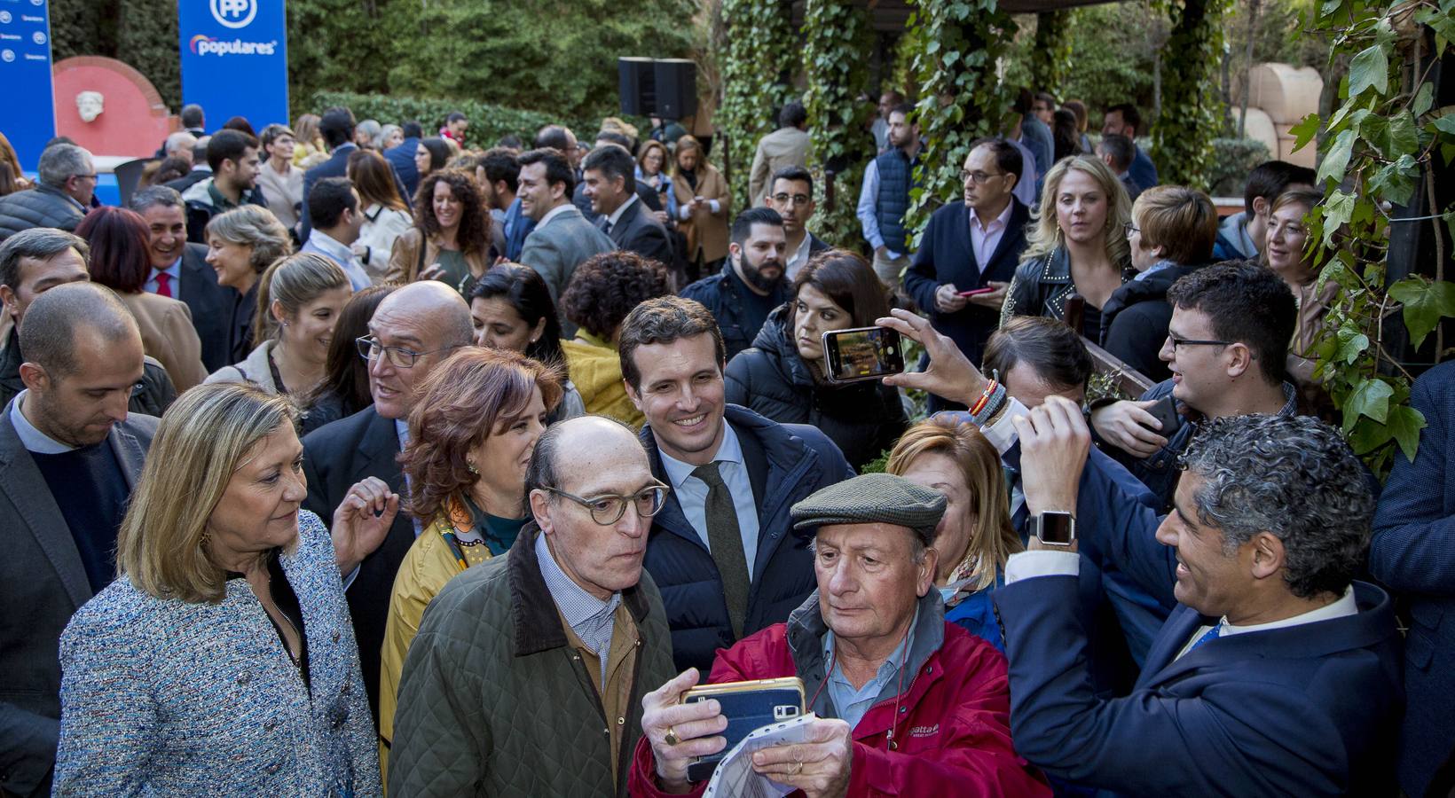 Fotos: Pablo Casado participa en un acto con militantes del Partido Popular en Valladolid