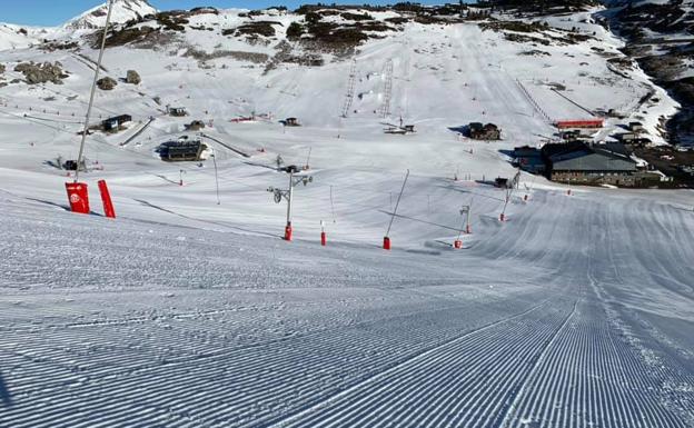 En Astún-Candanchú se superan los 70 kilómetros de cara al fin de semana