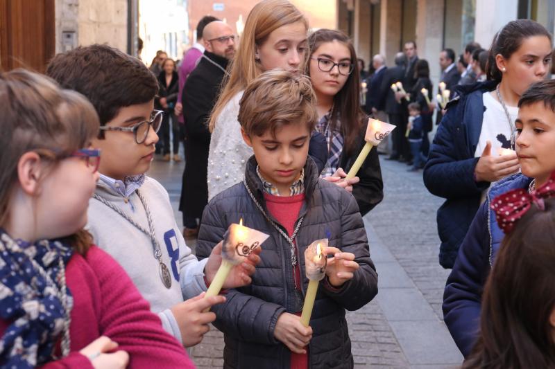 Fotos: Vía Crucis por las calles de Valladolid