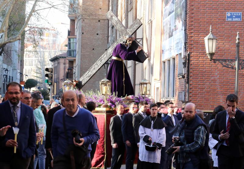 Fotos: Vía Crucis por las calles de Valladolid