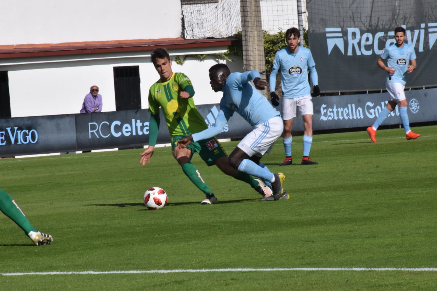 Fotos: Derrota del Unionistas en su visita al Celta B (2-1)