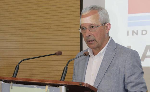 El alcalde de Laguna de Duero, Román Rodríguez. 