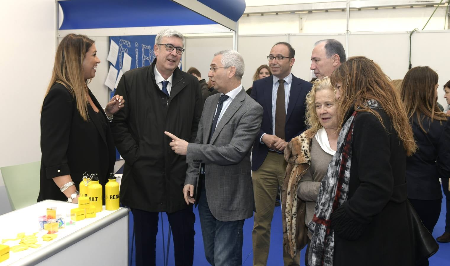 Inauguración de FIBEST, foro de empleo para estudiantes.