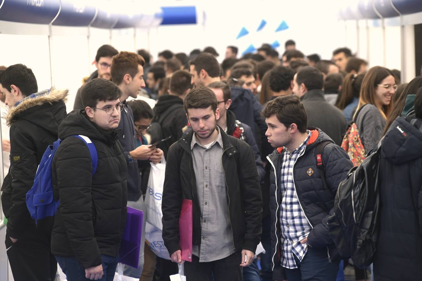 Inauguración de FIBEST, foro de empleo para estudiantes.