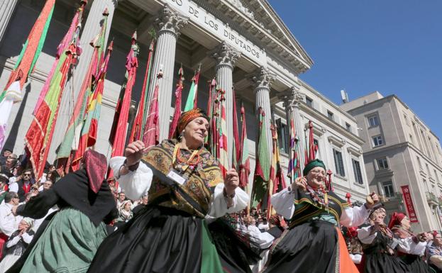 Galería. León es exhibe en Madrid.