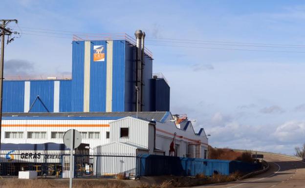 Sede de la empresa en la carretera de Fuensaldaña. 