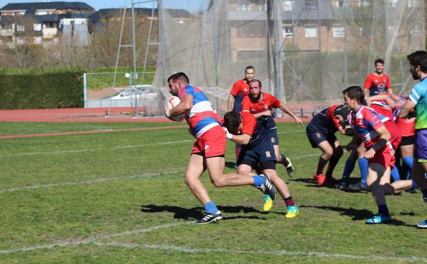 Momento del partido disputado por el BigMat Tabanera Lobos.