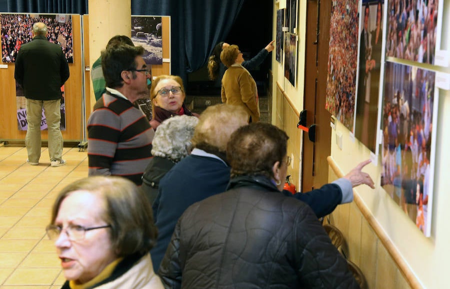 Fotos: Inauguración de la exposición «Un año en imágenes» de El Norte de Castilla en Ortigosa del Monte