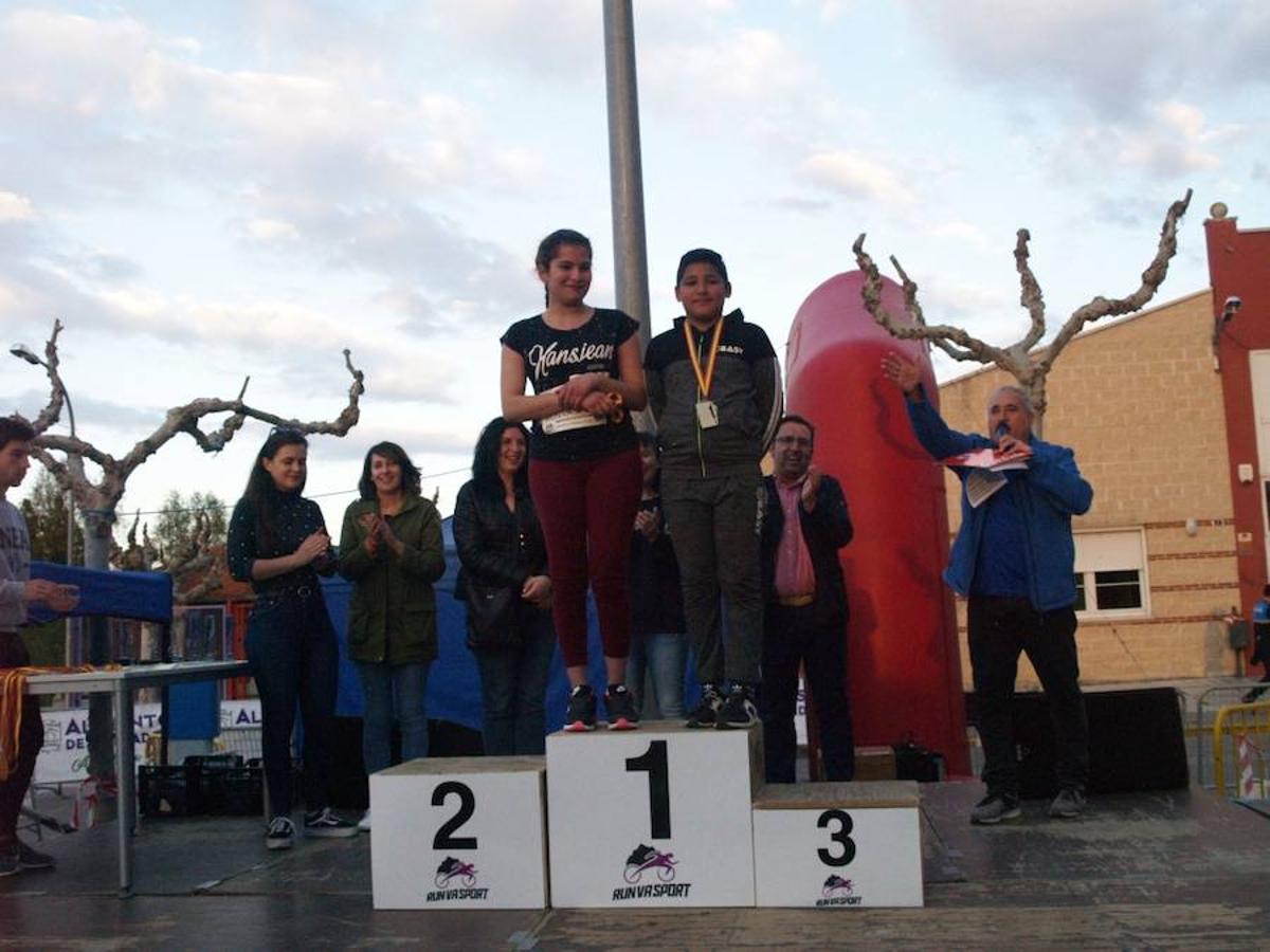 Carrera popular en Pedrajas de San Esteban en favor de la Asociación Española contra el Cáncer