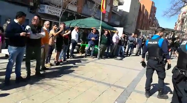 Vox afirma que no insultaron a nadie en Delicias y critica la agresividad de uno de los detenidos