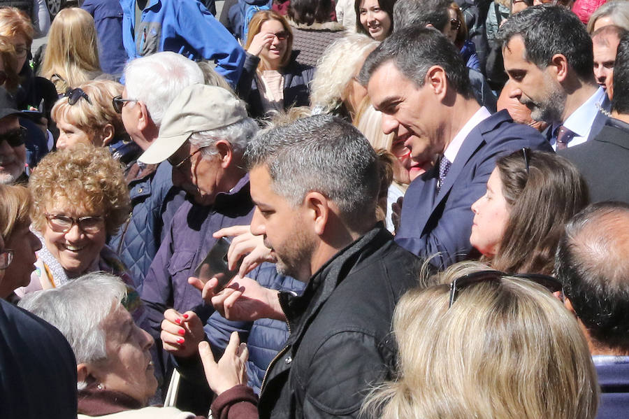 Fotos: Visita de Pedro Sánchez a Segovia