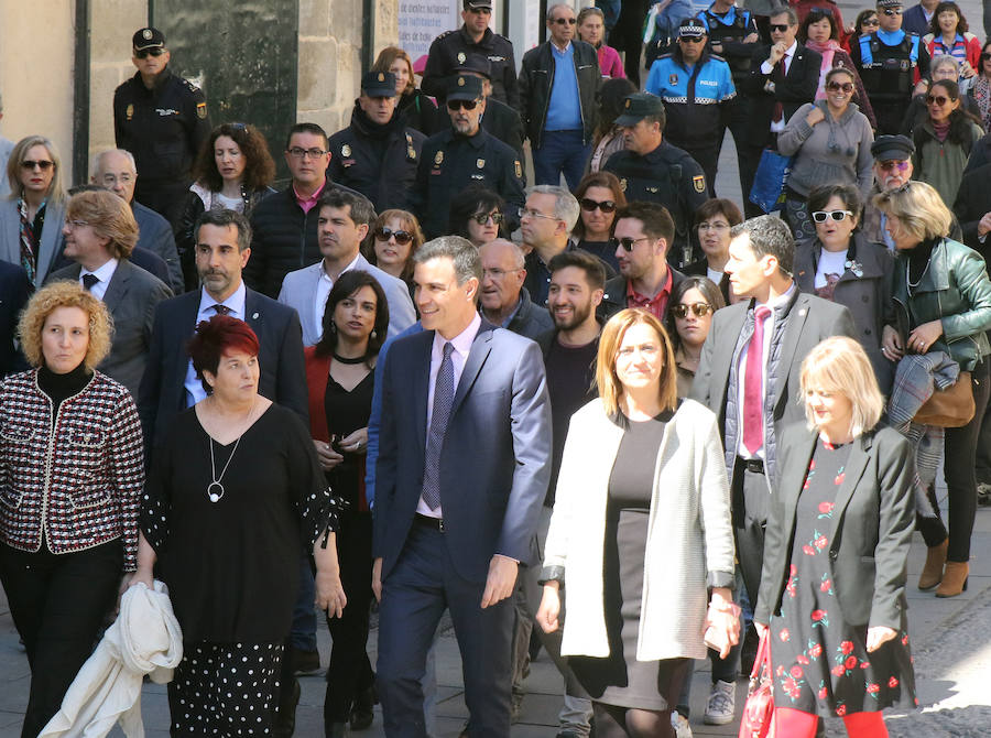 Fotos: Visita de Pedro Sánchez a Segovia