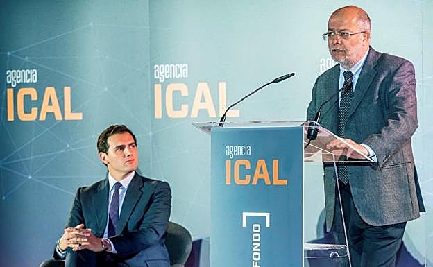 El candidato a la presidencia de la Junta de Castilla y León por Ciudadanos, Francisco Igea.