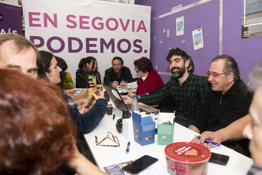 Asamblea de Podemos Segovia.