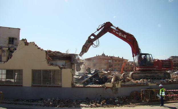 Galería. Lás fotografías que dejó el adiós de la fábrica de Fontaneda en Aguilar.