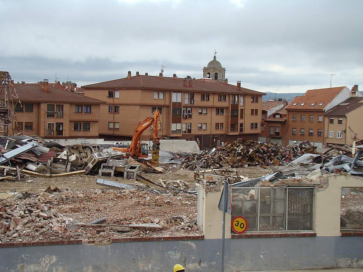 Se cumplen cinco años del derribo de la factoría galletera aguilarense, buque insignia de la industria agroalimentaria palentina.