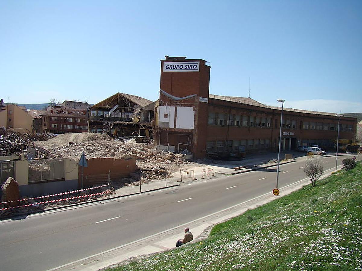 Se cumplen cinco años del derribo de la factoría galletera aguilarense, buque insignia de la industria agroalimentaria palentina.