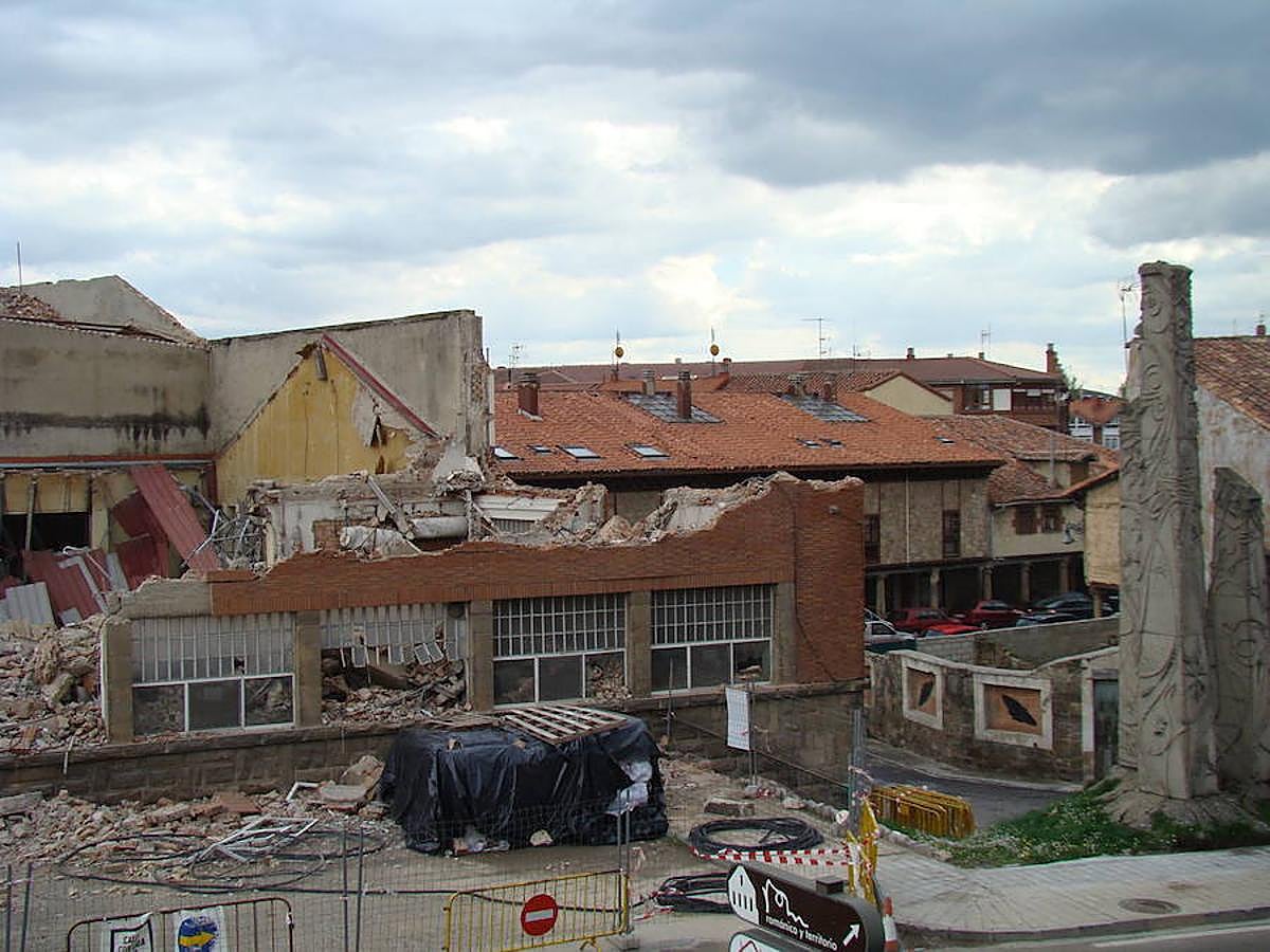 Se cumplen cinco años del derribo de la factoría galletera aguilarense, buque insignia de la industria agroalimentaria palentina.