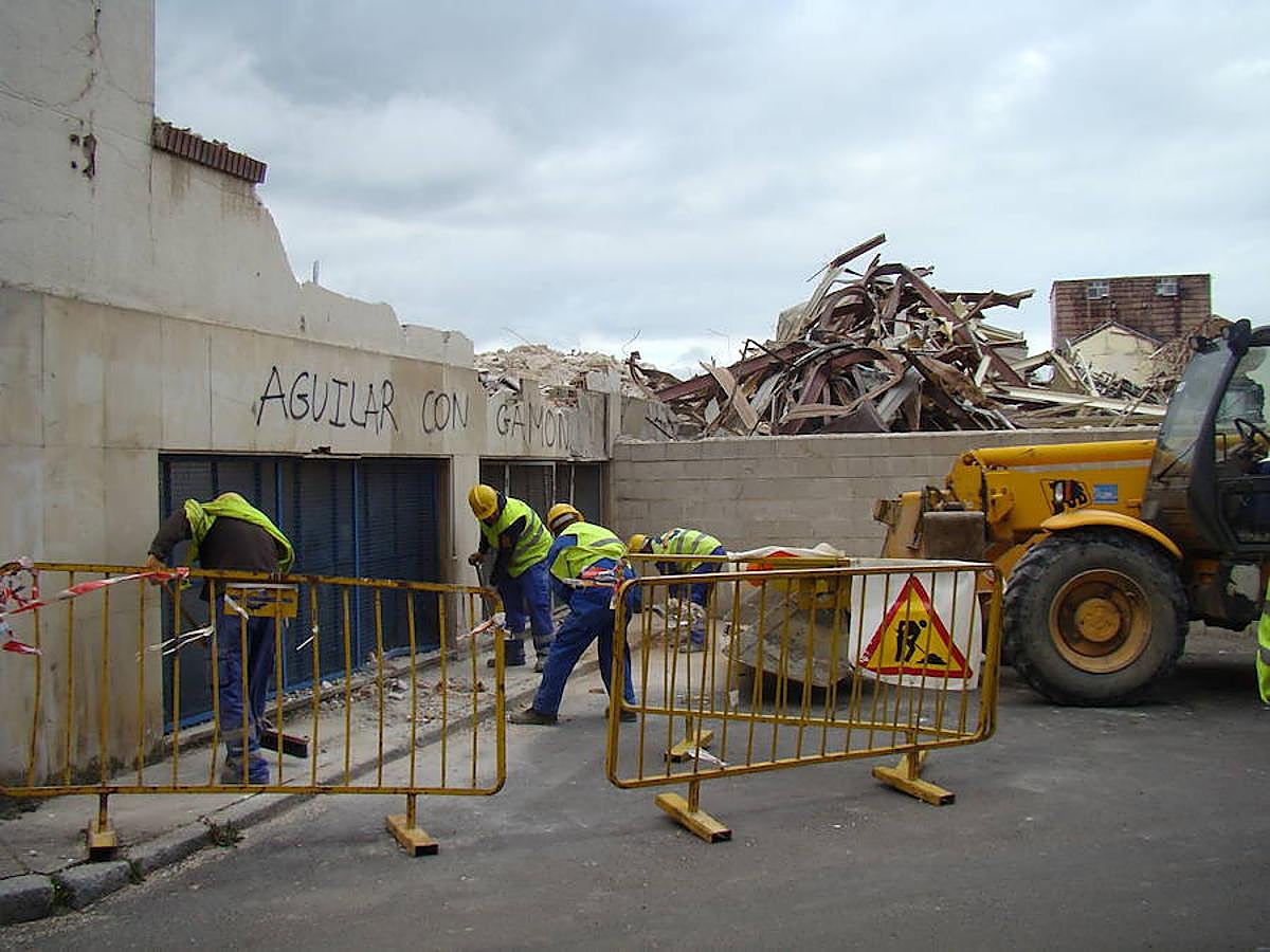 Se cumplen cinco años del derribo de la factoría galletera aguilarense, buque insignia de la industria agroalimentaria palentina.