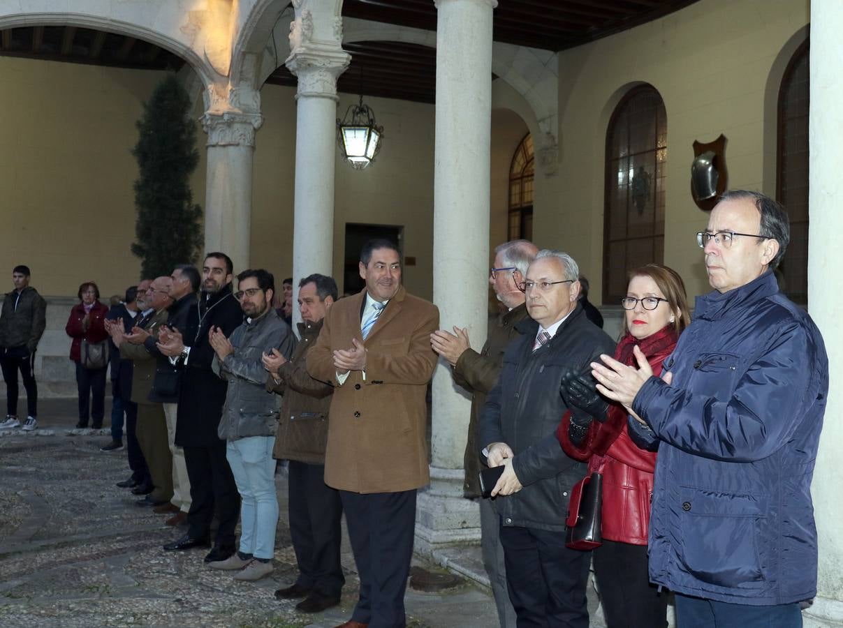 Participaron la banda de la cofradía penitencial de la Sagrada Pasión de Cristo, la cofradía penitencial de Nuestra Señora de la Piedad y la cofradía penitencial del Santísimo Cristo del Despojado