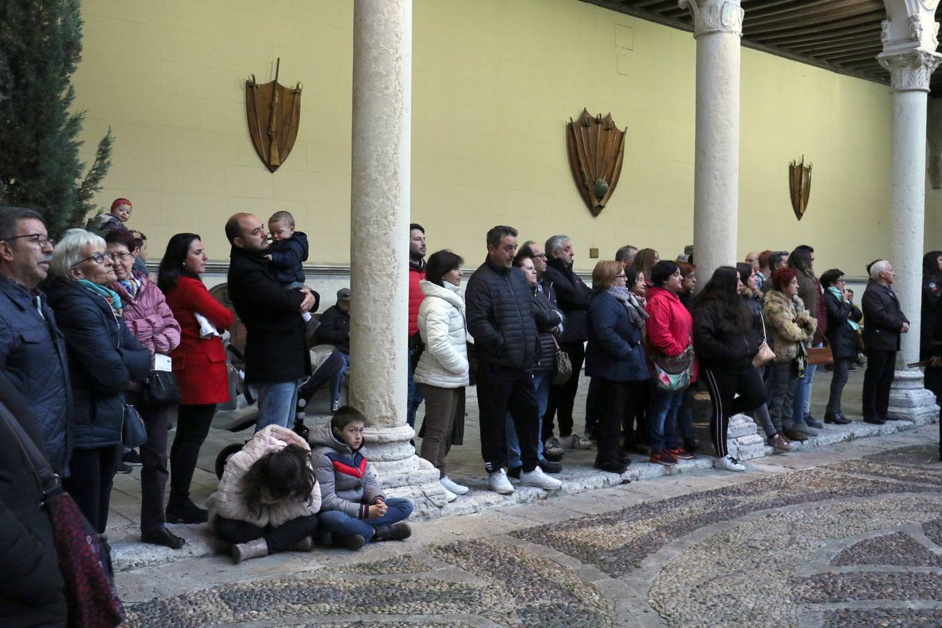 Participaron la banda de la cofradía penitencial de la Sagrada Pasión de Cristo, la cofradía penitencial de Nuestra Señora de la Piedad y la cofradía penitencial del Santísimo Cristo del Despojado