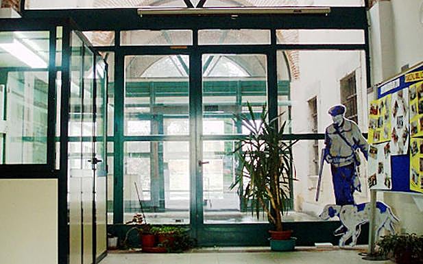 Entrada al instituto Peñalara de La Granja, en la provincia de Segovia. 