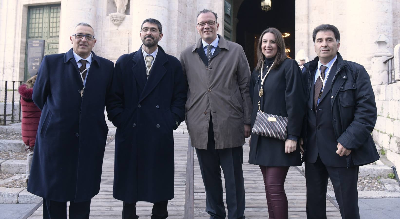 Fotos: Asistentes al pregón de Semana Santa en Valladolid