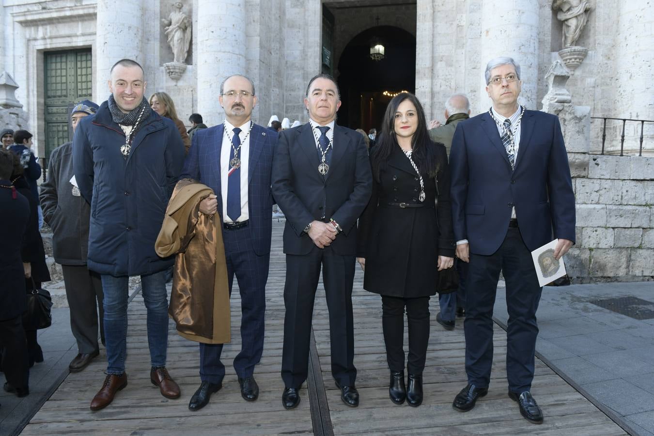 Fotos: Asistentes al pregón de Semana Santa en Valladolid