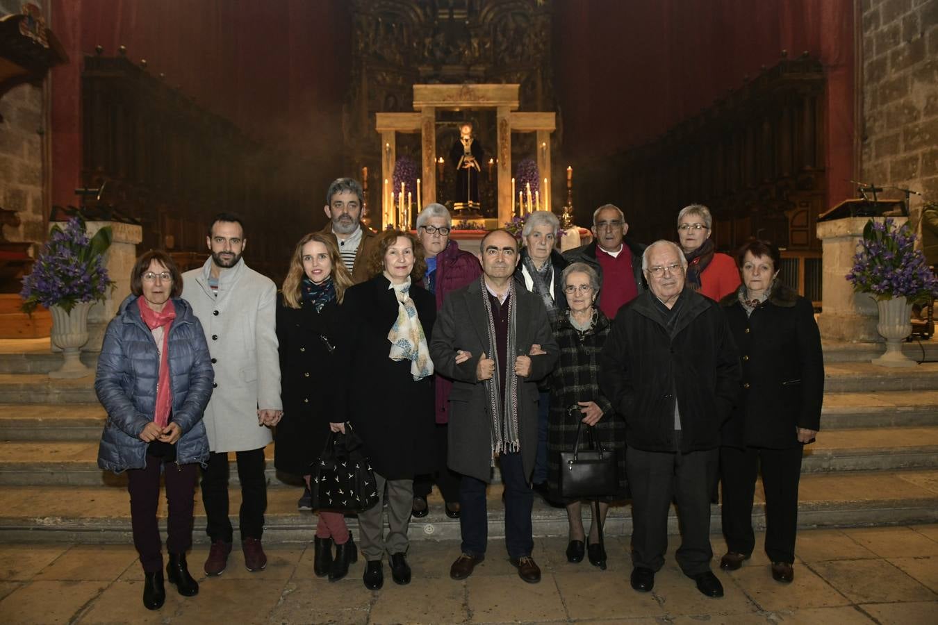 Fotos: Asistentes al pregón de Semana Santa en Valladolid