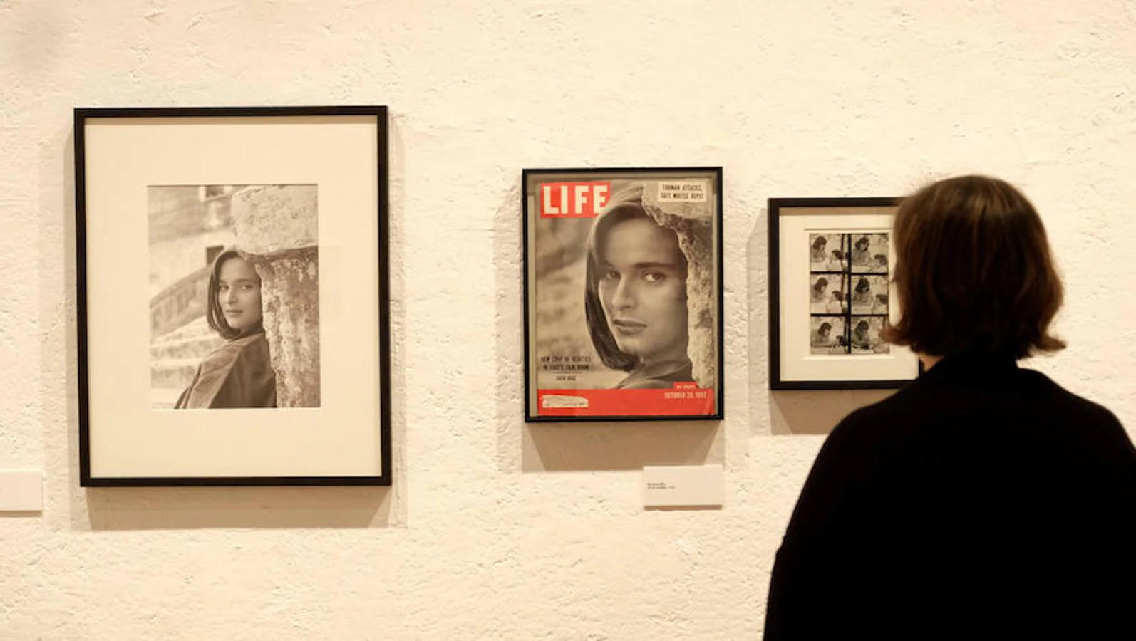 Exposición 'El laboratorio de la moda' del fotógrafo Milton H. Greene en la sala del Museo de la Pasión