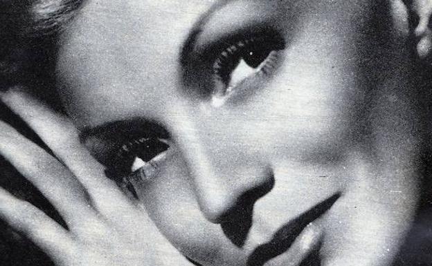 Conchita Montenegro, en su esplendor de los años de Hollywood, en 1944.