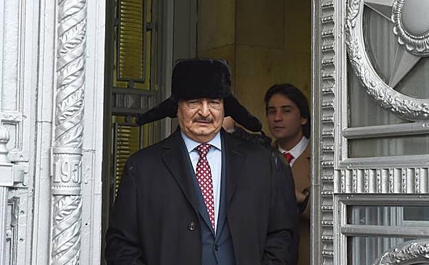 El general Jalifa Hattar, en una imagen de archivo.