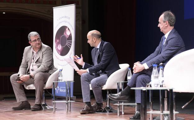 Ramón Ruiz, David Galarreta y Javier Mendicute.