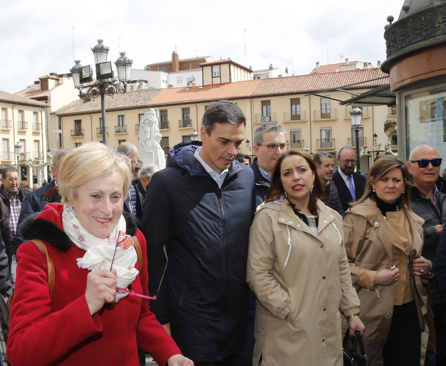 Fotos: Pedro sanchez visita Palencia