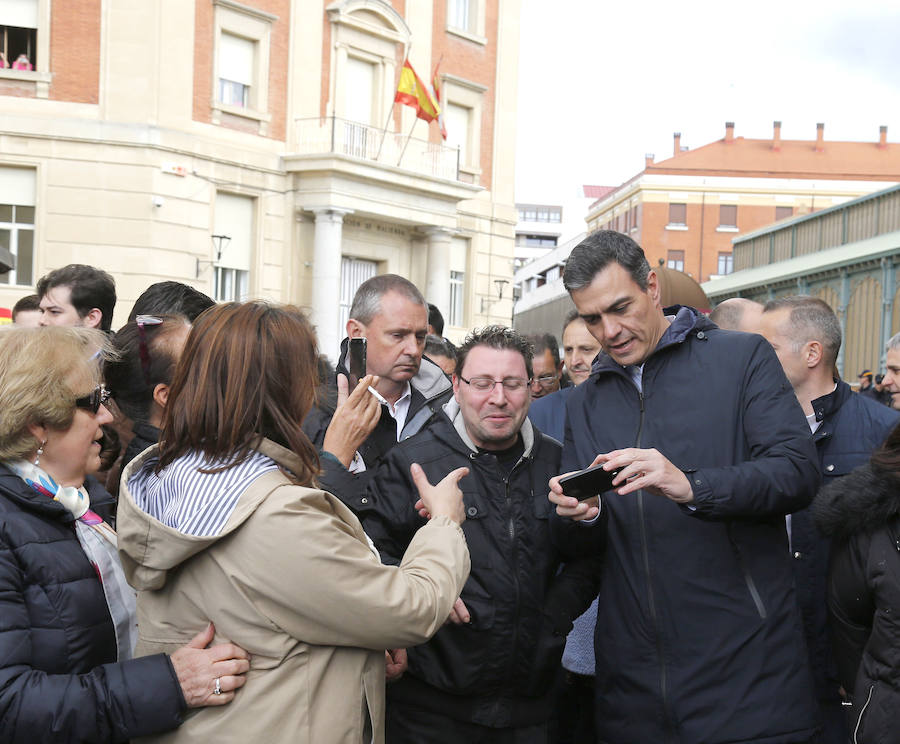 Fotos: Pedro sanchez visita Palencia