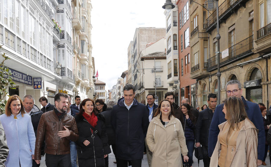 Fotos: Pedro sanchez visita Palencia