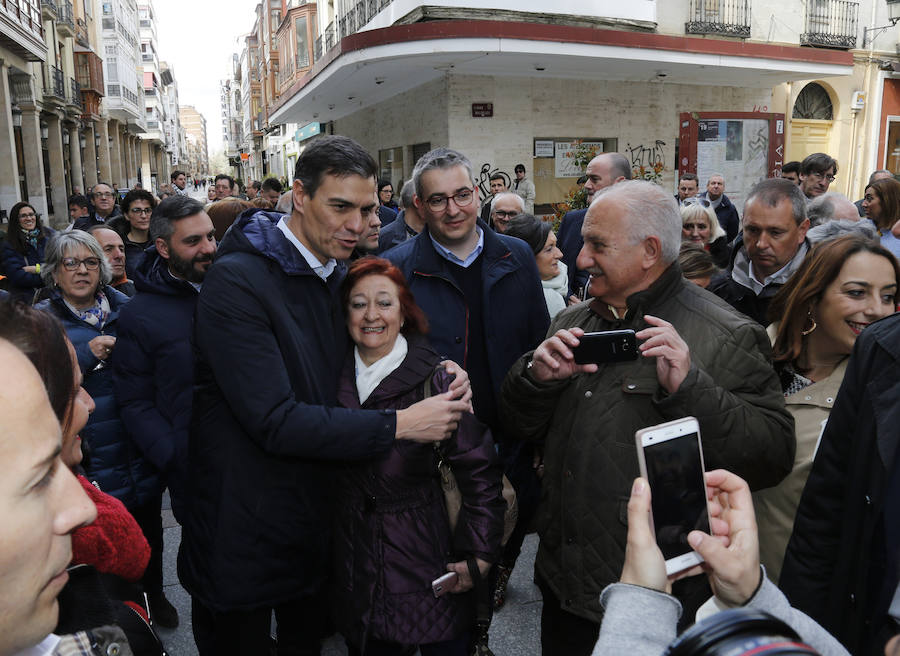 Fotos: Pedro sanchez visita Palencia