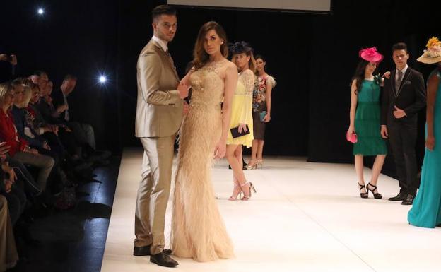 Uno de los pases de modelos. 